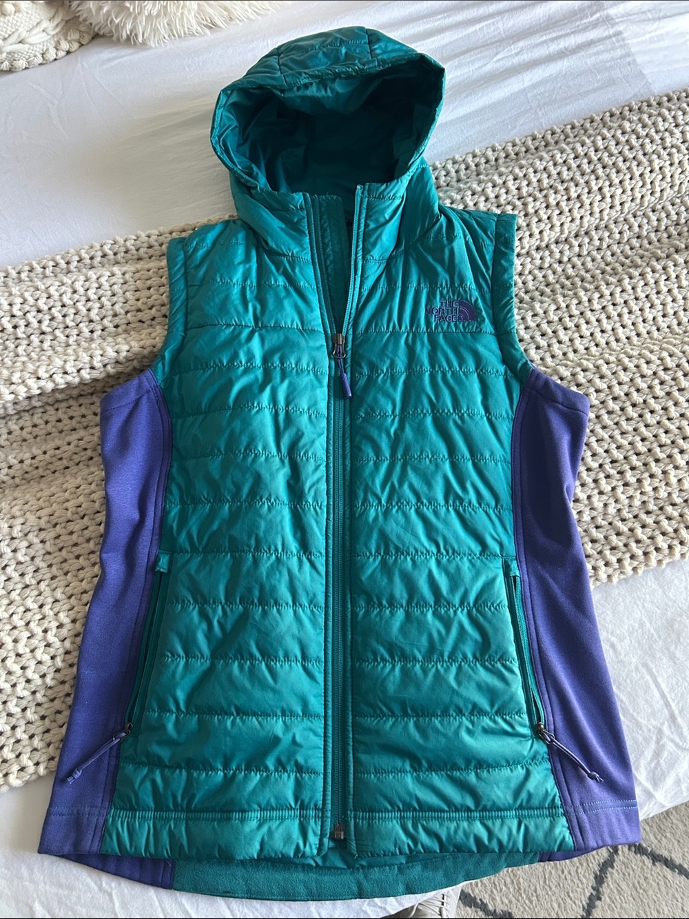 The North Face mashup vest